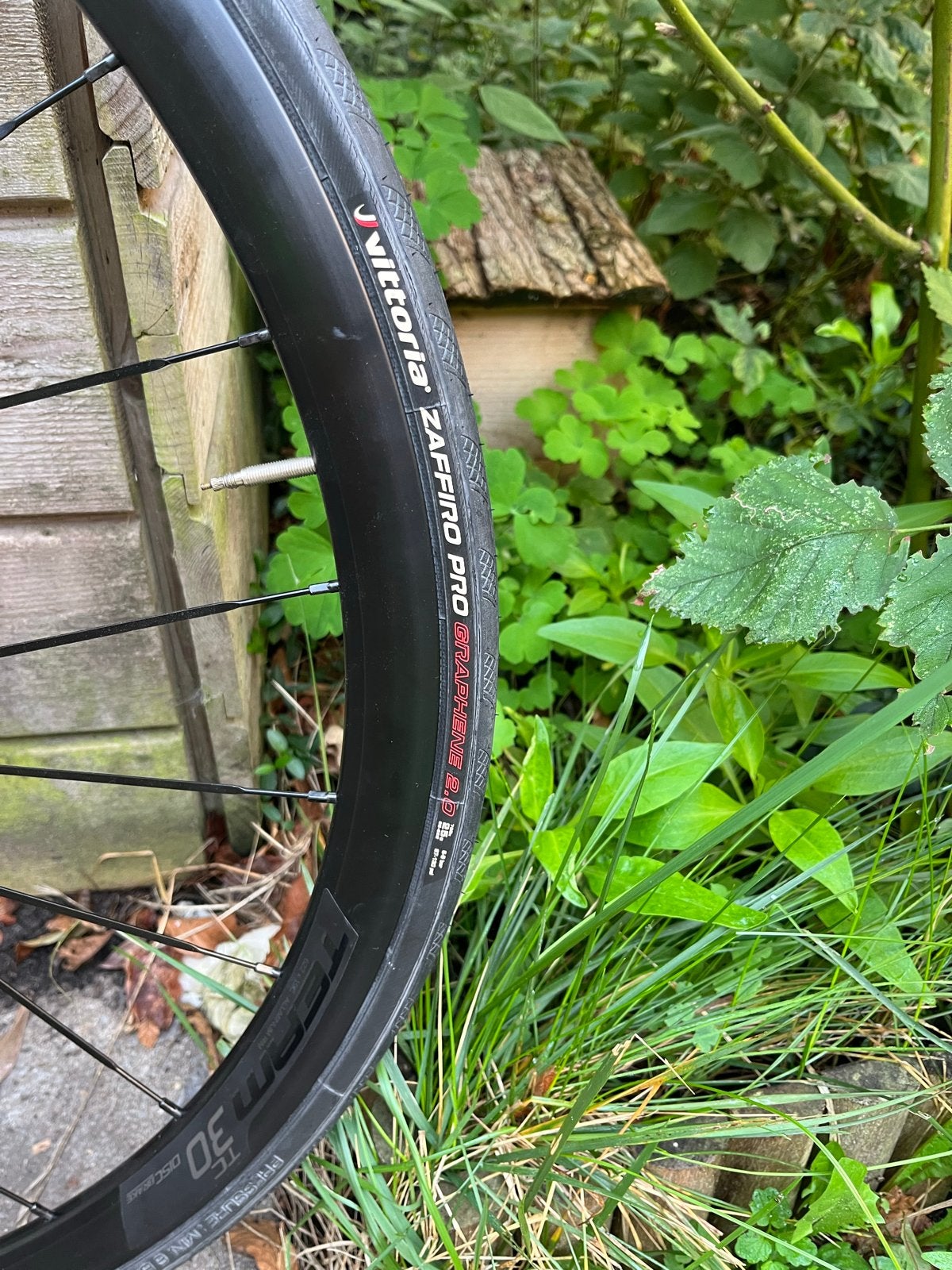 Vision Team 30 Disc wielen met Vittoria Zaffiro Pro banden, Zo goed als nieuw, Aluminium, Racefiets, Ophalen