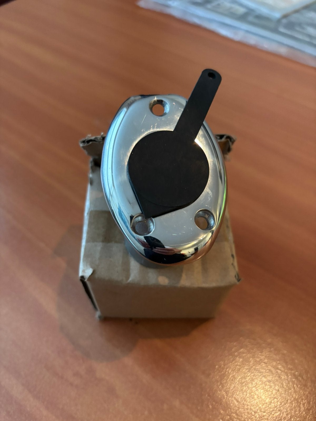 RVS INBOUW VLAGGENSTOKHOUDER MET AFDEKKAP 25 MM, Watersport en Boten, Ophalen of Verzenden, Overige typen
