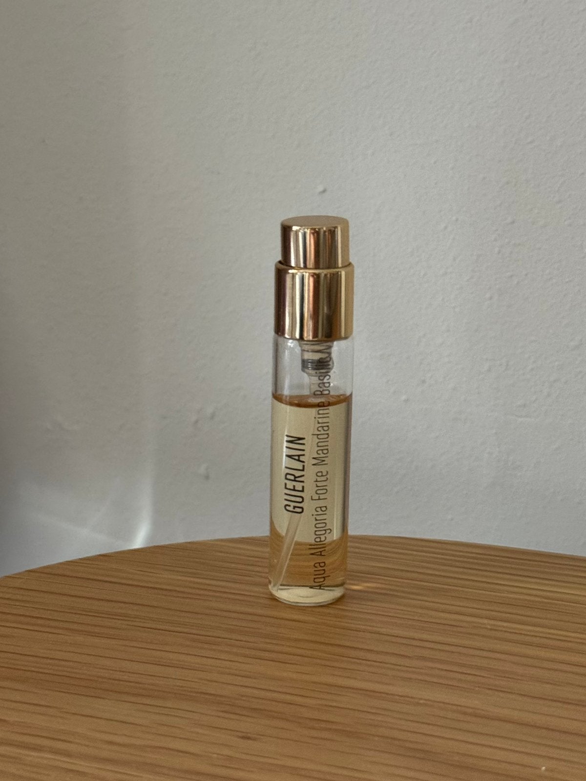 Guerlain Aqua Allegoria Forte Mandarine Basilic 8 ml, Ophalen of Verzenden, Zo goed als nieuw