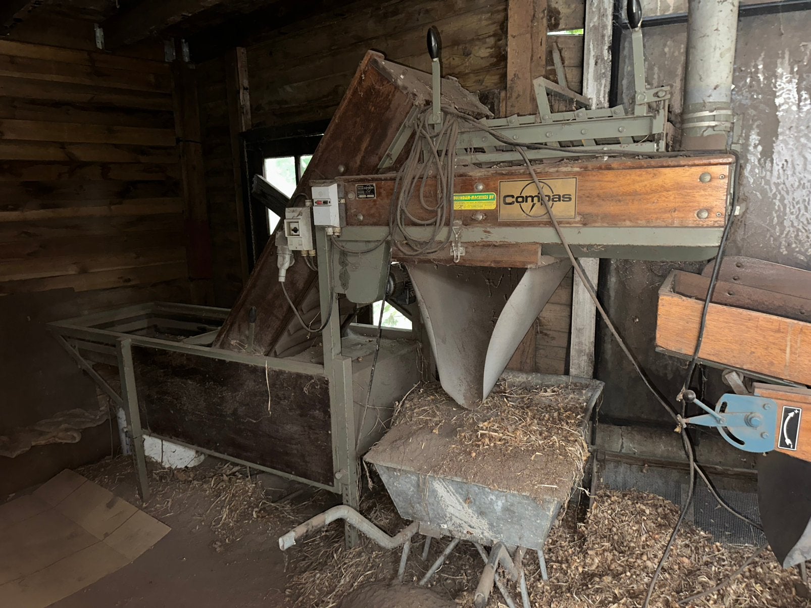 Compas Sorteermachine SM 50 S (Bloembollen/Aardappelen/Uien), Ophalen