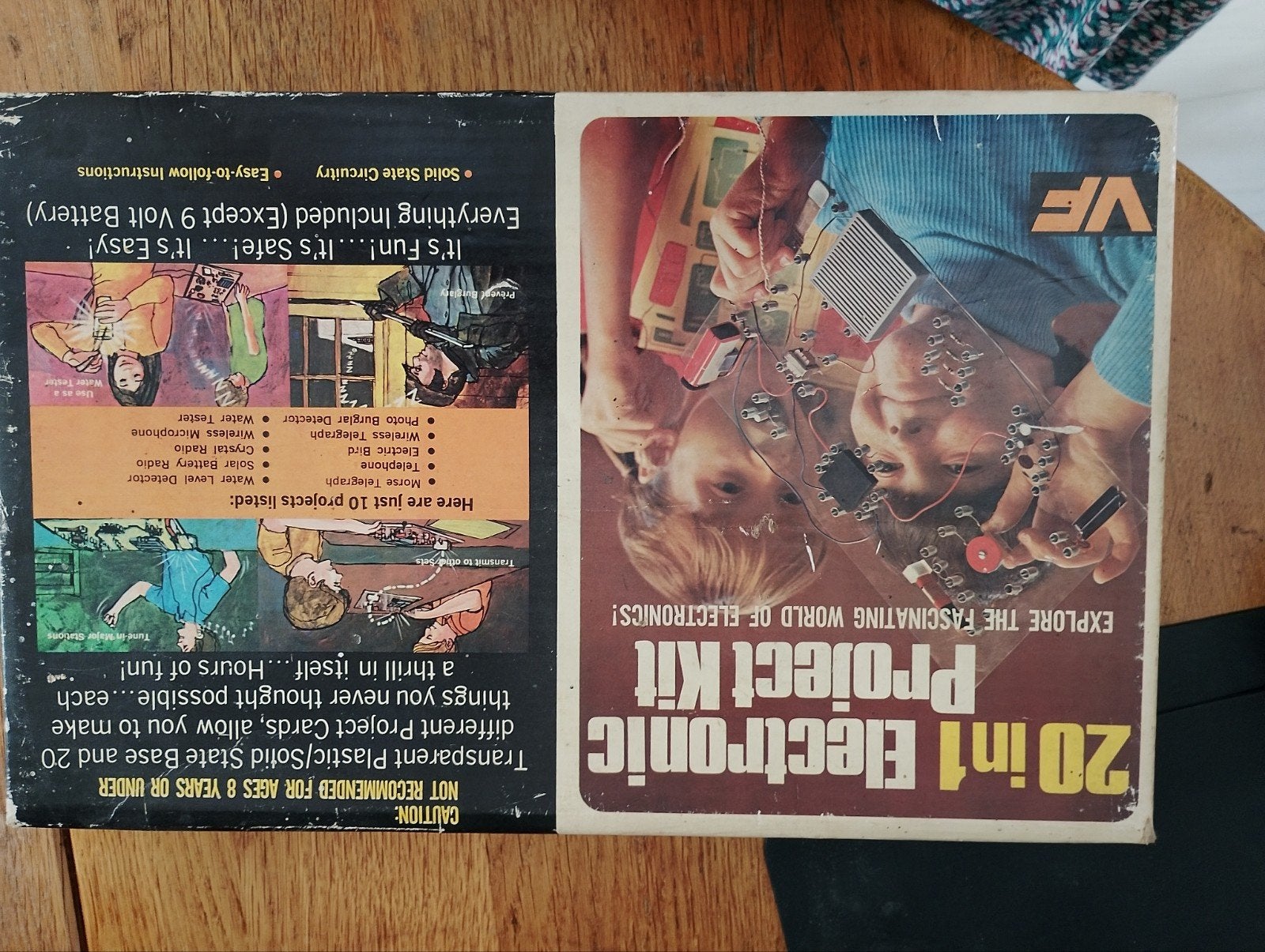 Vintage Elektronica doos - 20-in-1 Bouwdoos, Gebruikt, Overige thema's, Meerkleurig, Ophalen of Verzenden