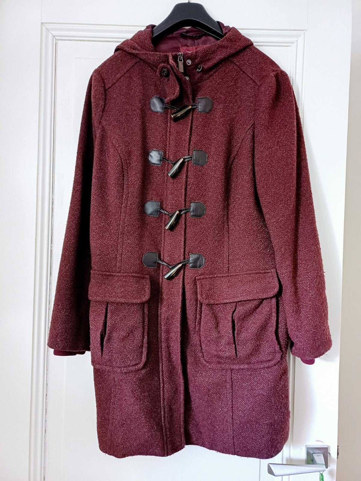 Nieuw Esprit bordeaux mantel/jas maat 44., Ophalen, Nieuw, Maat 42/44 (L), Rood