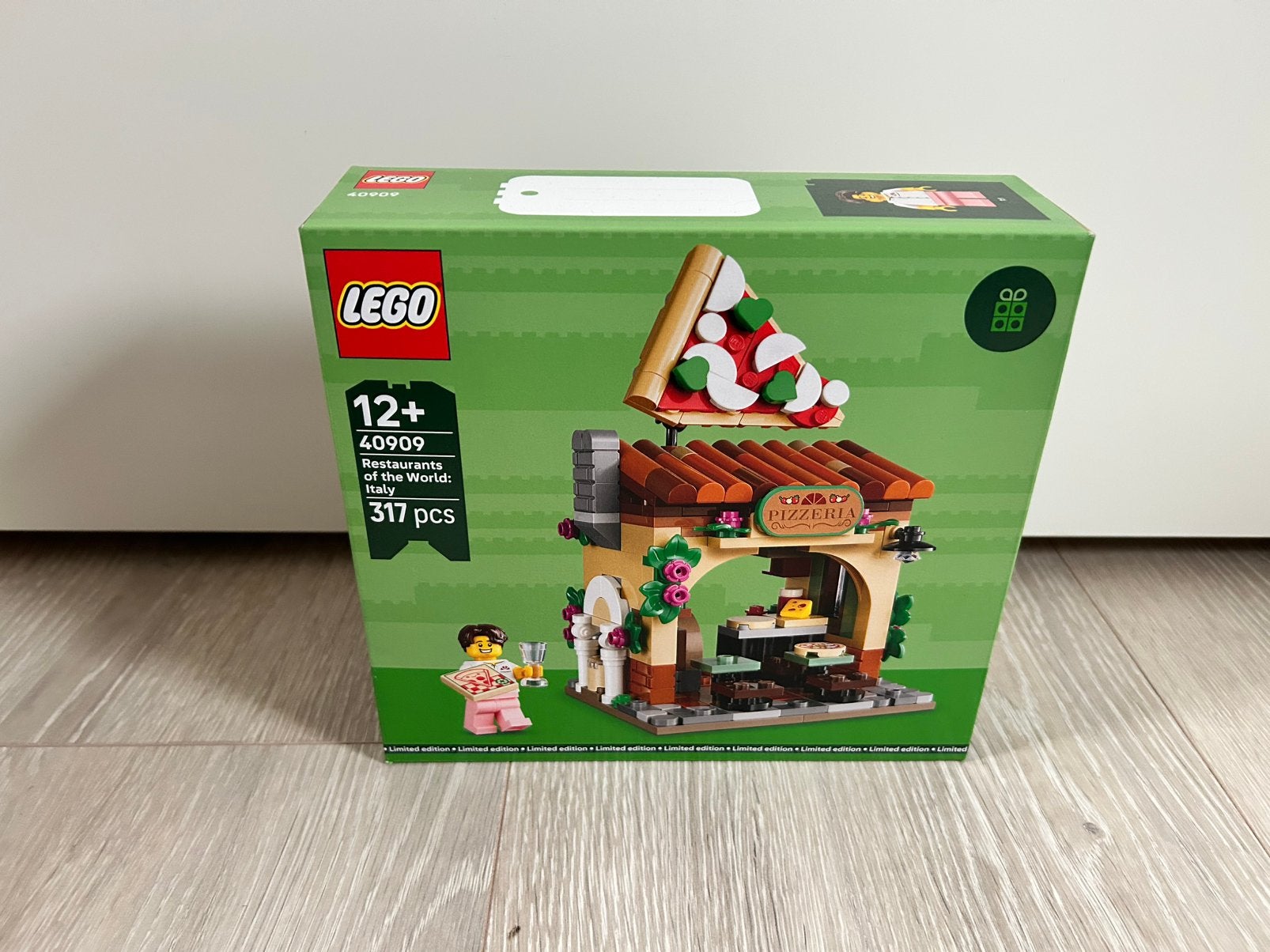 Lego GWP 40909 Restaurant of the World: Italy NIEUW, Kinderen en Baby's, Overige thema's, Lego, Nieuw, Ophalen of Verzenden