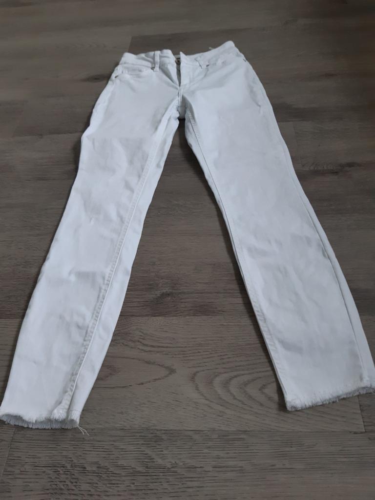 Broek van Only, Wit, Ophalen of Verzenden, Zo goed als nieuw, Maat 34 (XS) of kleiner