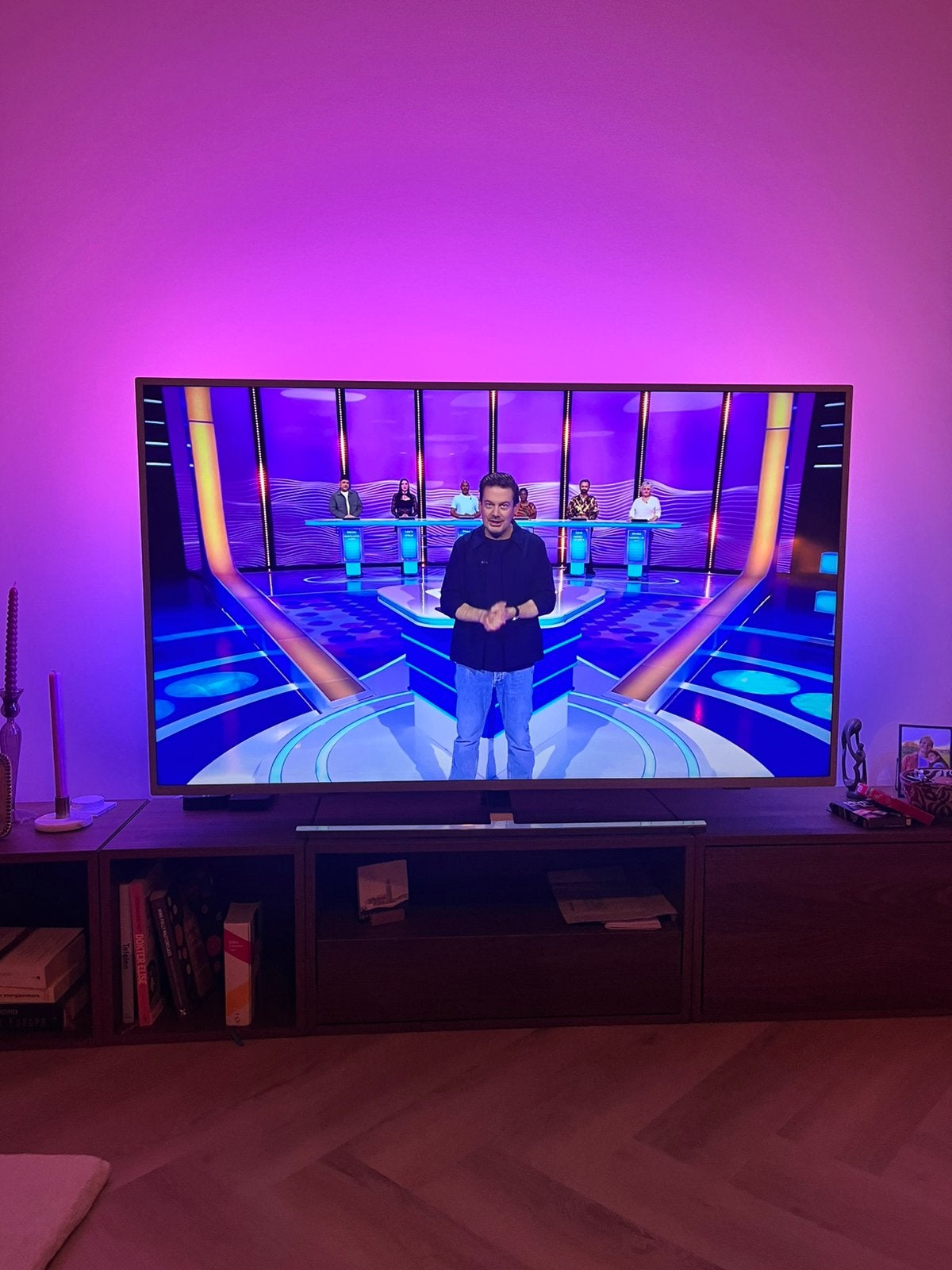 Philips 58” 4K Ambilight TV (58PUS8545/12) – werkt perfect, Ophalen of Verzenden