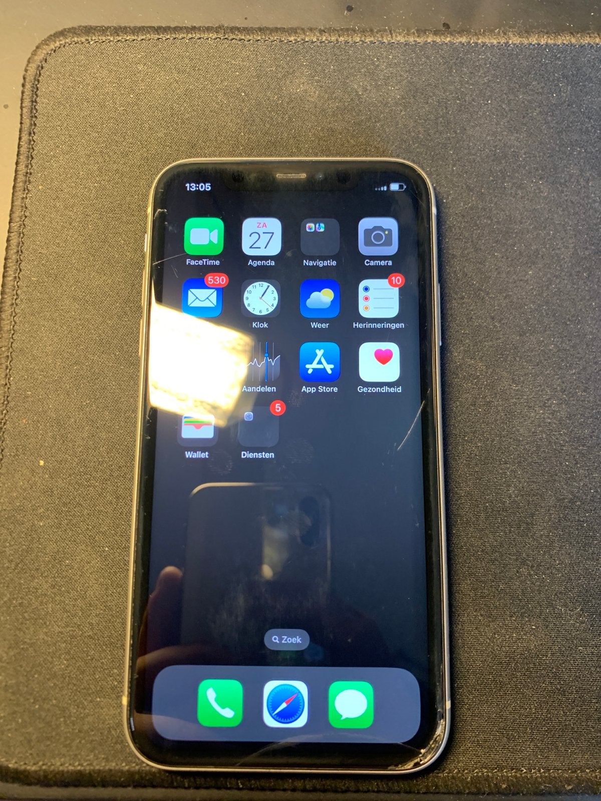 iPhone 11 64GB Wit - Gebruikt met lichte schade, Ophalen, Gebruikt, Wit, IPhone 11
