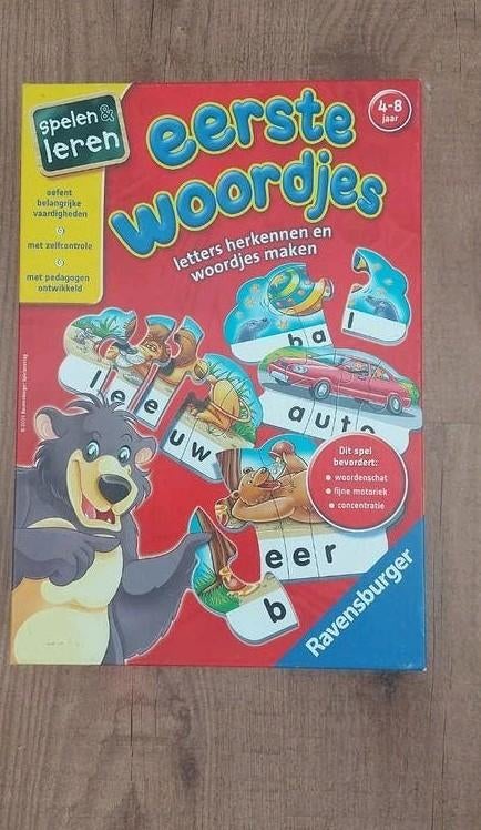 Ravensburger Eerste Woordjes - Spelend Leren, Ophalen of Verzenden, Zo goed als nieuw, Taal en Lezen