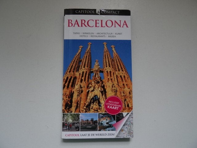 Barcelona / capitool compact reisgids /met losse plattegrond, Boeken, Reisgidsen, Capitool, Europa, Ophalen of Verzenden, Zo goed als nieuw