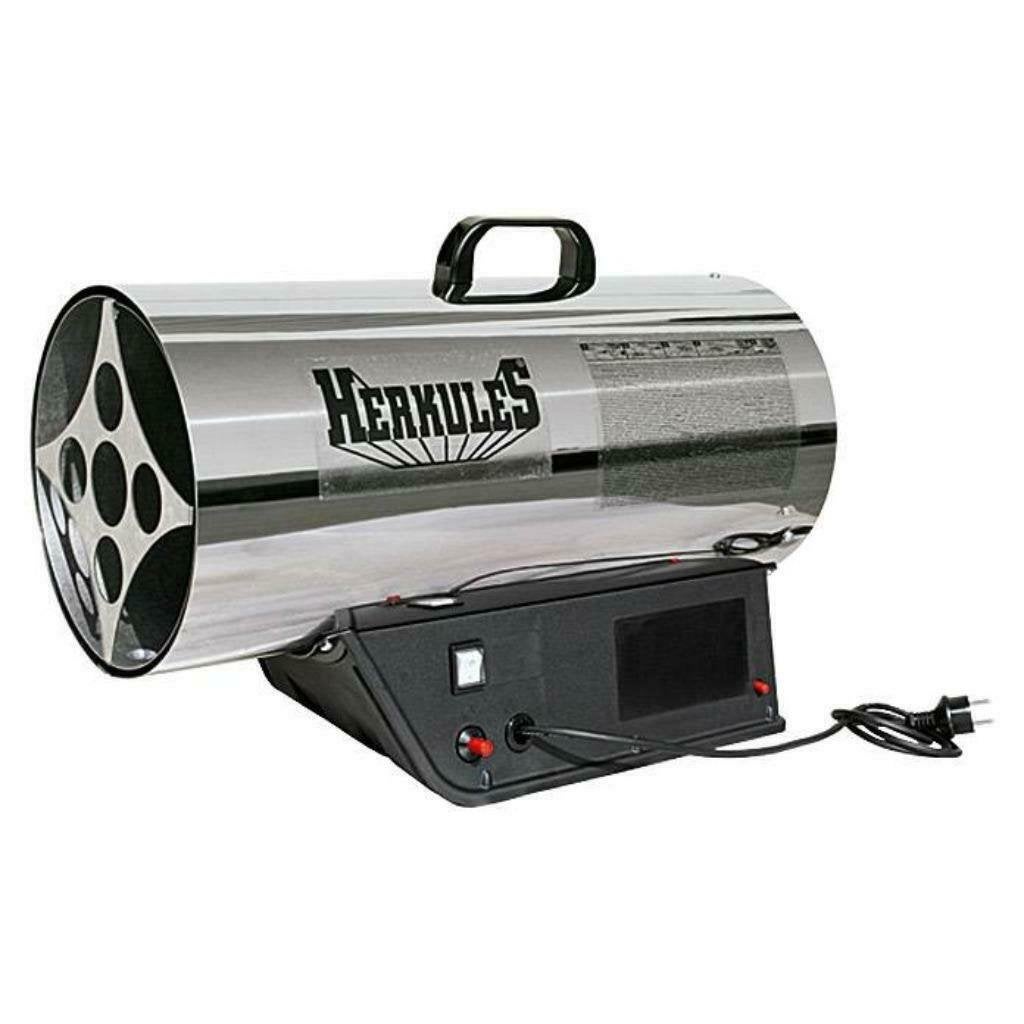 De gasheater van hercules is een lichtgewicht 33 kw, Tuin en Terras, Ophalen of Verzenden, Nieuw, Gas, Vloer