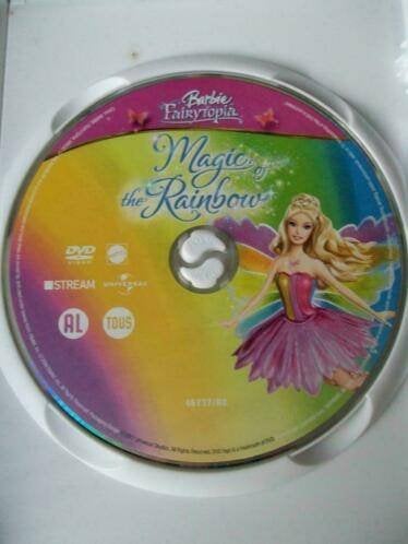 BARBIE met Magie van de Regenboog in goede staat, Tekenfilm, Verzenden, Nederlands, Nederlands