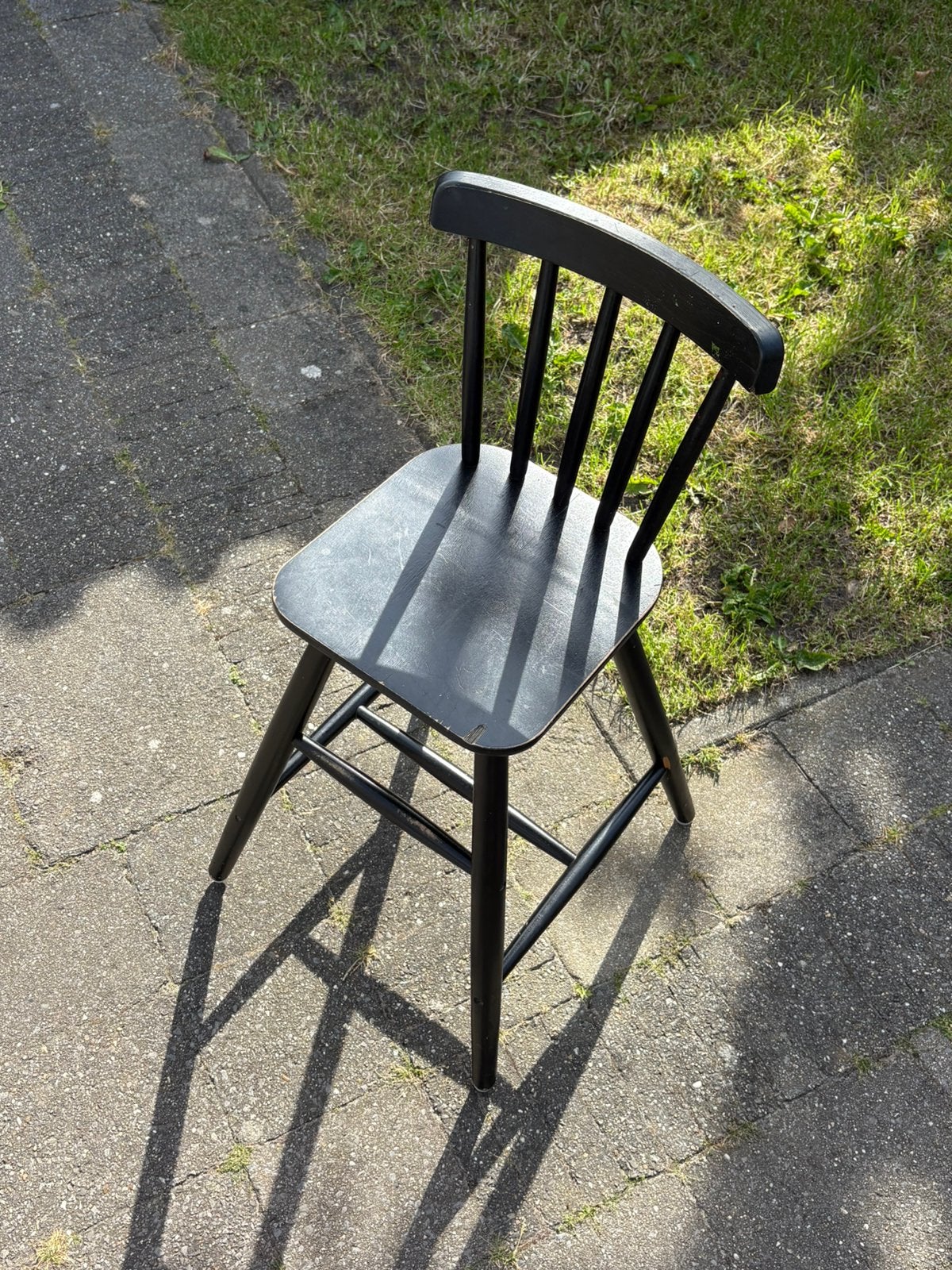 Kinderstoel AGAM Ikea - zwart, Ophalen, Gebruikt, Overige typen