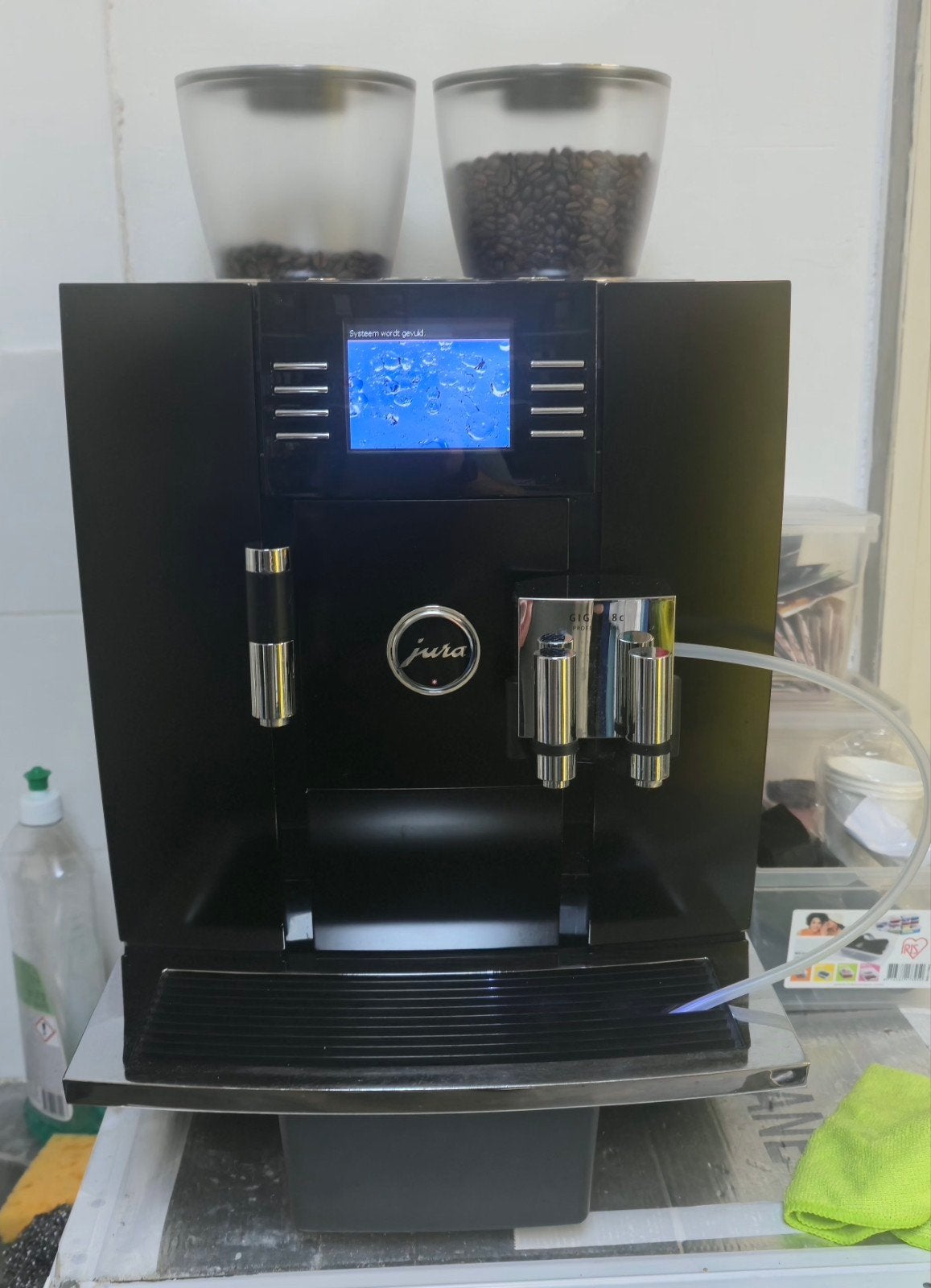 Jura Giga X8c Professional - Defect (error code), Witgoed en Apparatuur, Koffiezetapparaten, Niet werkend, Koffiebonen, Koffiemachine