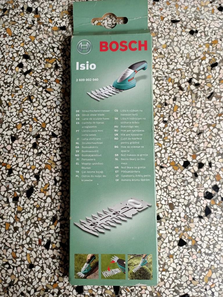 Bosch Isio reserve struikschaarblad gras en struiktrimmer, Tuin en Terras, Ophalen of Verzenden, Nieuw, Elektrisch, Bosch