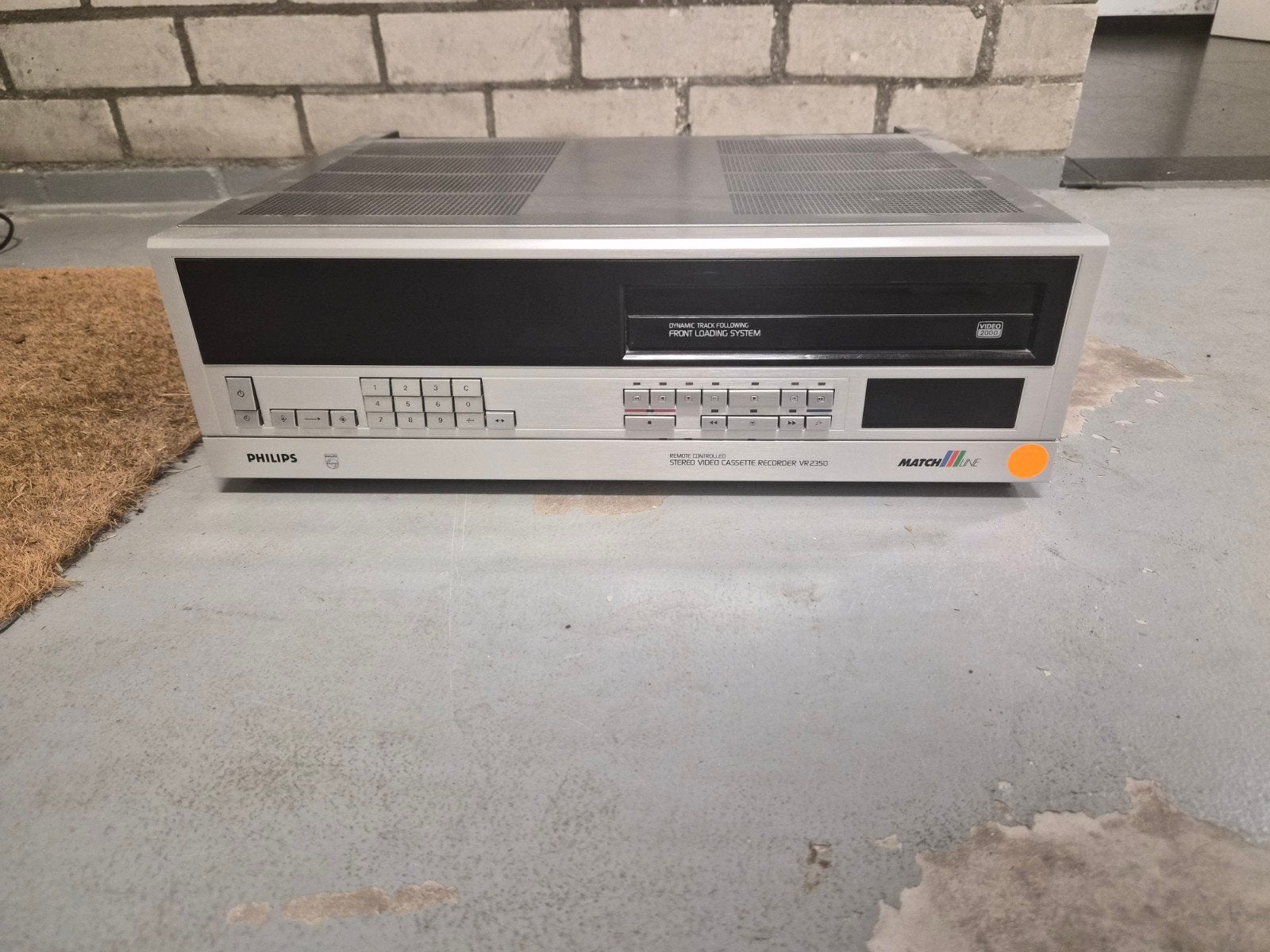 Philips VR2350 cassette recorder, Ophalen, Gebruikt, Video 2000-speler of -recorder