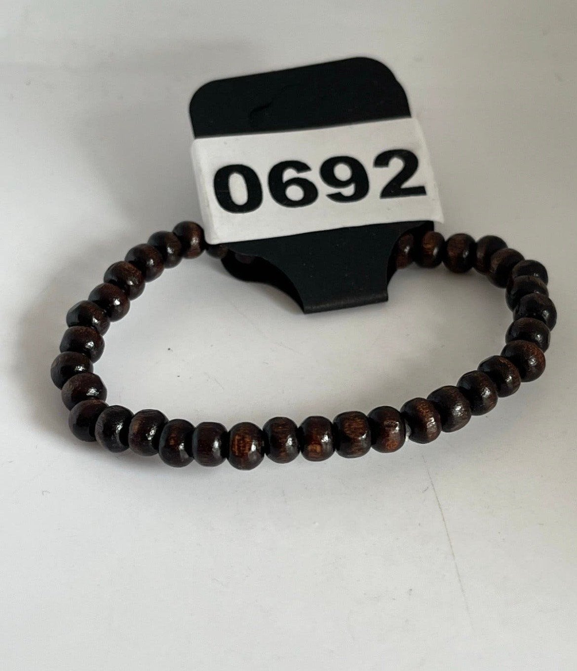 Nieuw Houten Kralen Armband - Donkerbruin, Verzenden, Nieuw, Bruin, Hout