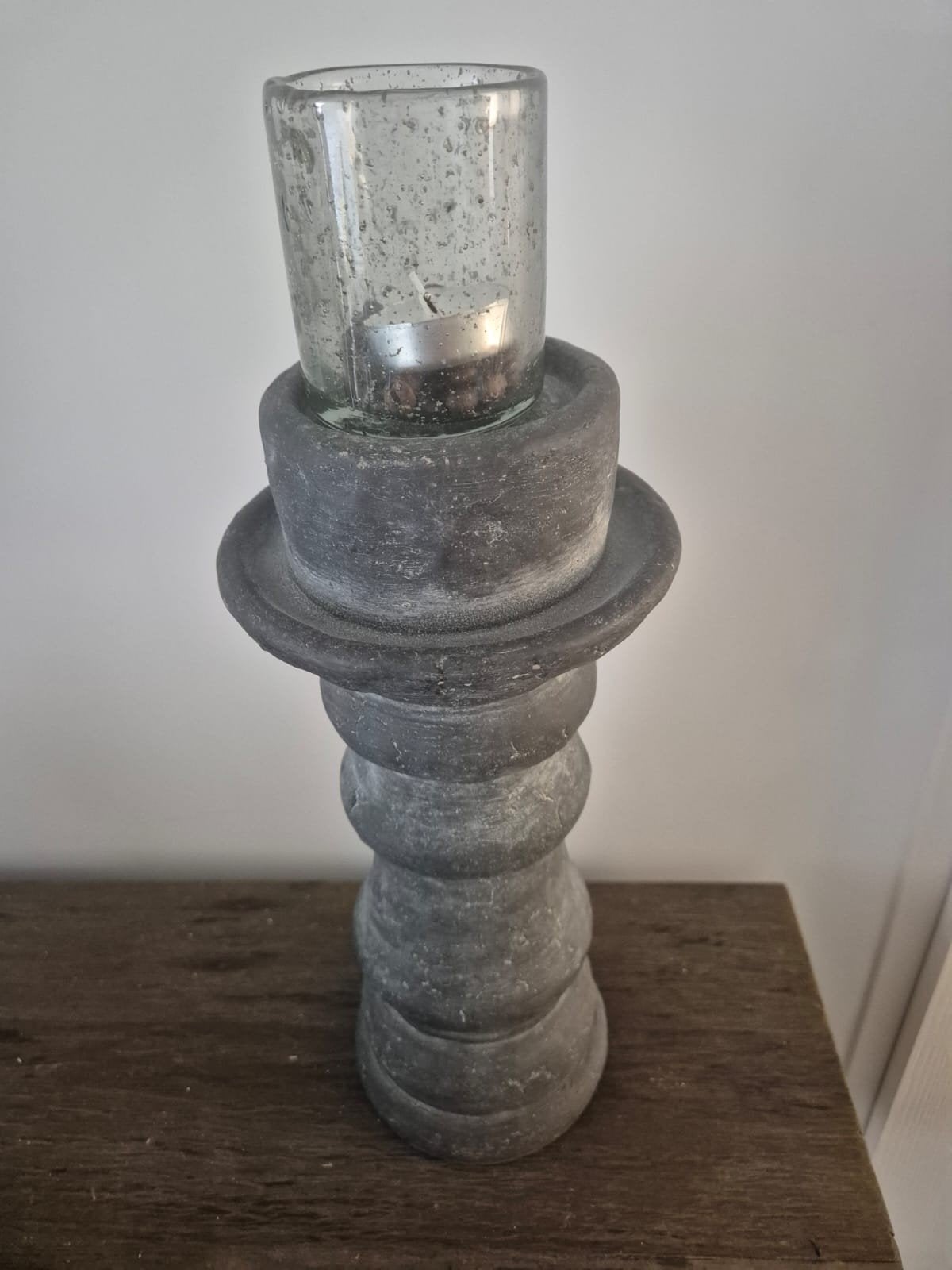 Brynxz kandelaar, Ophalen, Glas, Kandelaar, Brynxz