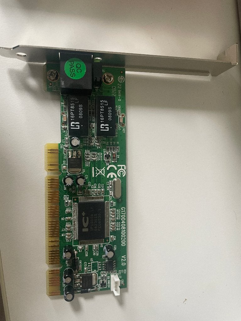 Asus NX1101 V2 Gigabit Ethernet PCI Adapter Card G1700408100, Computers en Software, Netwerkkaarten, Ophalen of Verzenden, Gebruikt