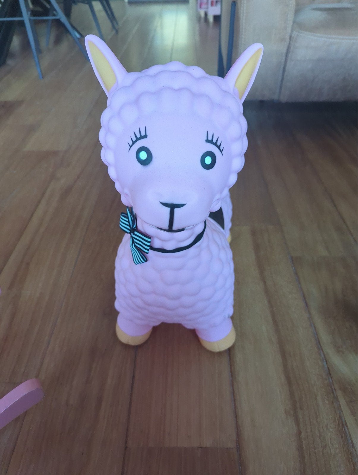 Roze Lama Springdier - Zo goed als nieuw, Ophalen of Verzenden, Zo goed als nieuw, Jongen of Meisje