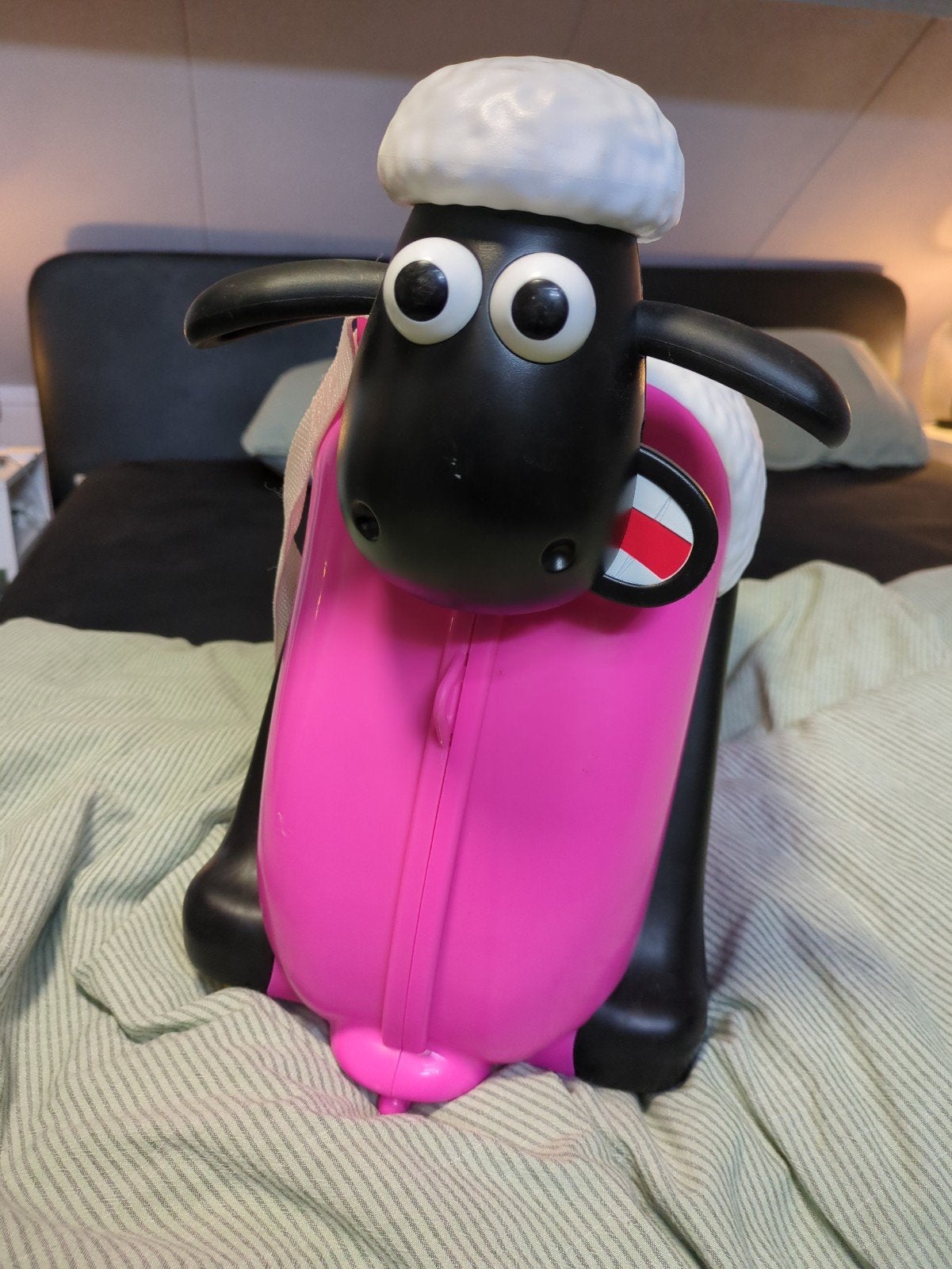 Shaun het Schaap Reiskoffertje met Wieltjes, Gebruikt, 20 tot 30 cm, Minder dan 40 cm, Minder dan 35 cm