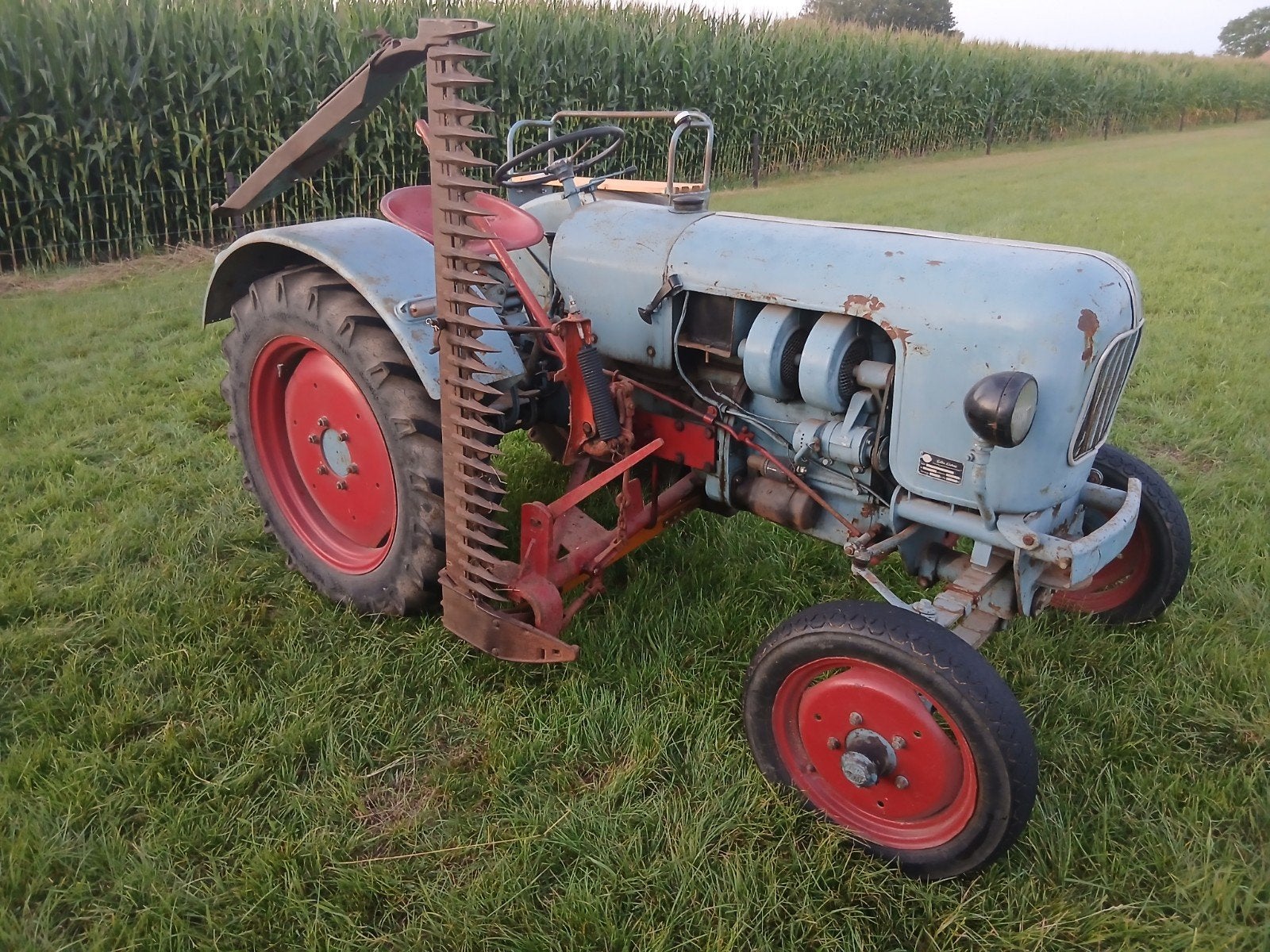 Eicher EM 295 Panther, Zakelijke goederen, Agrarisch | Tractoren, Meer dan 10000, Oldtimer, Tot 80 Pk, Ophalen