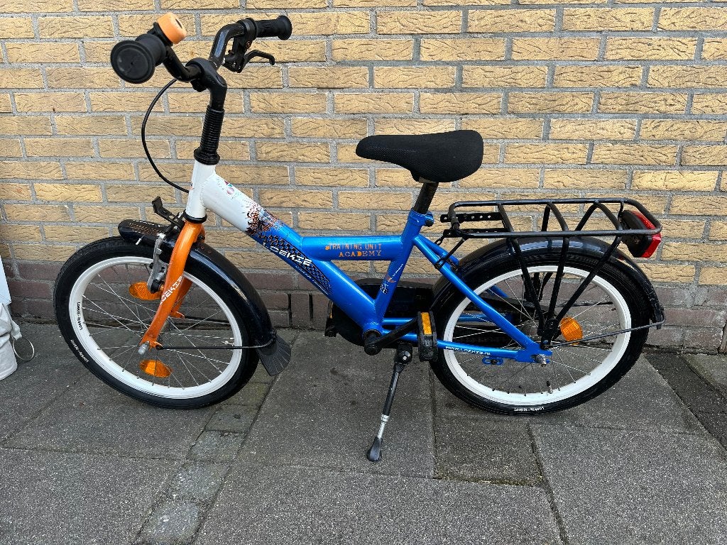 kinderfiets 18 inch Loekie explorer, Fietsen en Brommers, Fietsen | Kinderfietsjes, Ophalen, Terugtraprem, Loekie Explorer, 16 tot 20 inch
