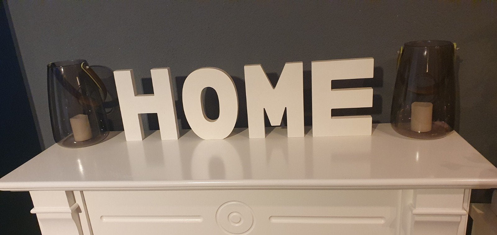 Decoratieve letters HOME, Ophalen of Verzenden, Gebruikt