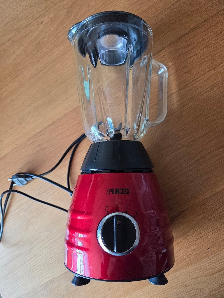 princess rib 2038 blender rood retro limited edition, Ophalen of Verzenden, Zo goed als nieuw, Blender