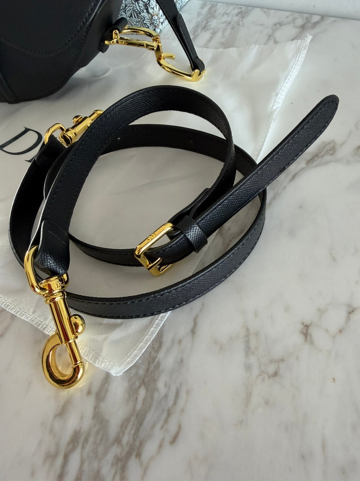 Foto 3 van Dior Saddle-tas zwart dames