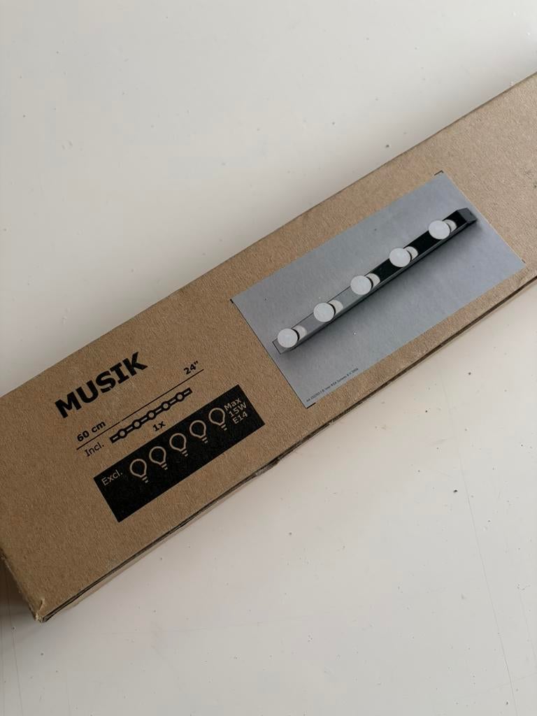 IKEA MUSIK wandlamp | nieuw in doos  € 20,00, Huis en Inrichting, Lampen | Wandlampen, Ophalen, Nieuw