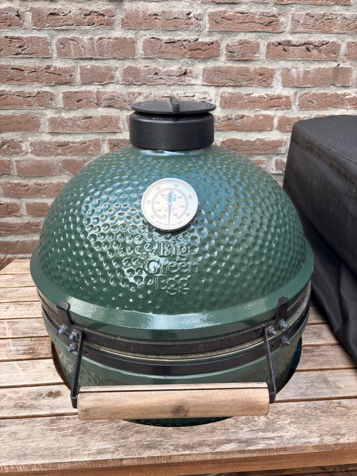 Big Green Egg XLarge BBQ met onderstel, Ophalen, Gebruikt