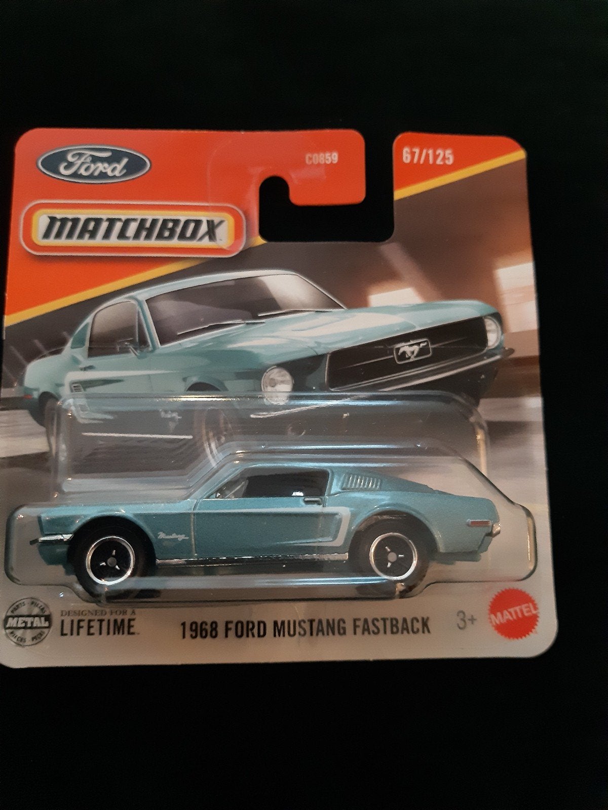 Matchbox Ford Mustang., Ophalen of Verzenden, Auto