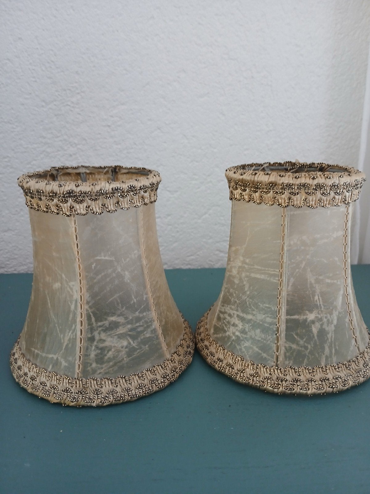 2 varkensblaas schemerlamp kapjes, Ophalen of Verzenden