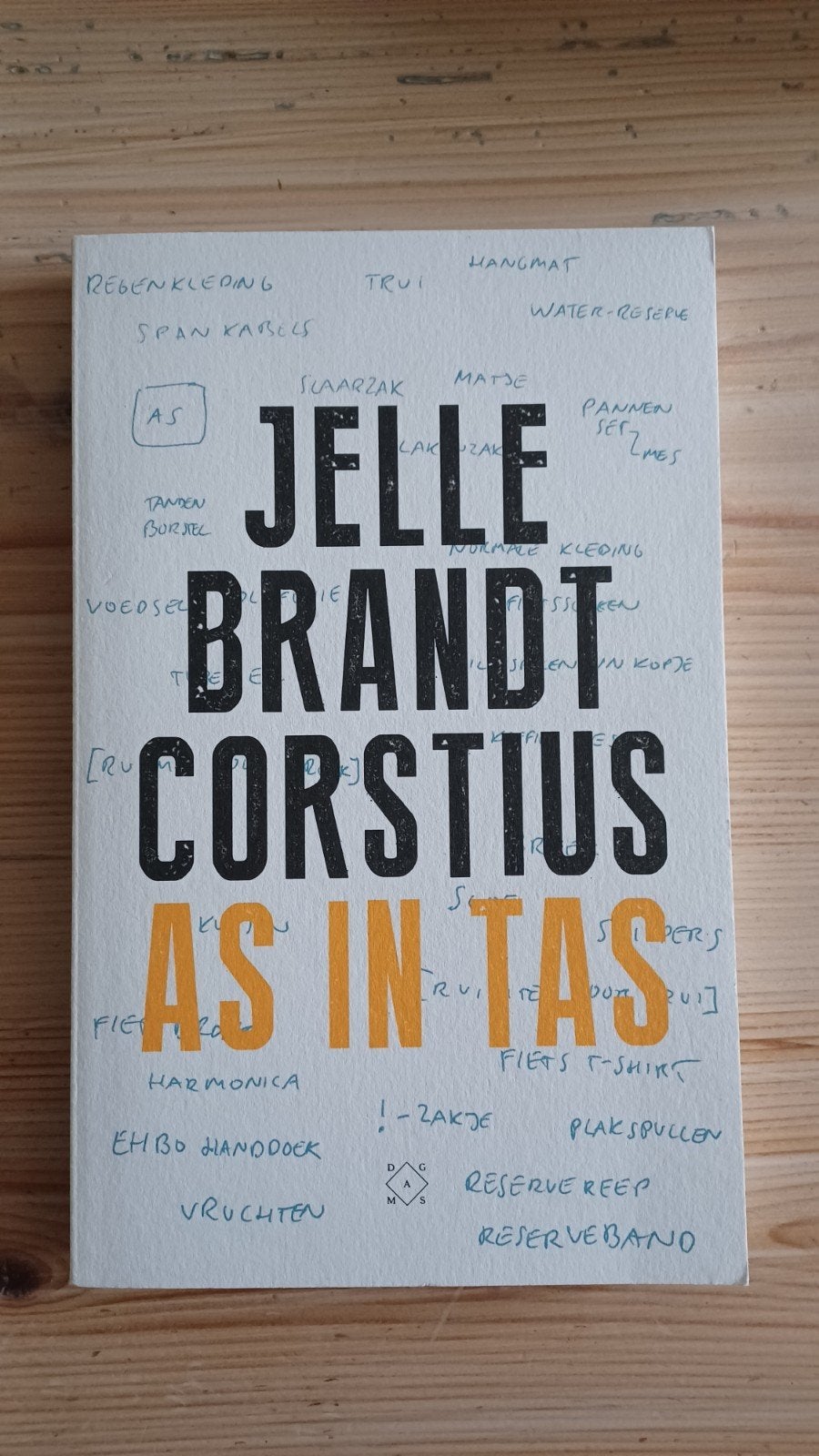 Jelle Brandt Corstius - As in Tas, Ophalen of Verzenden, Zo goed als nieuw, Jelle Brandt Corstius, Nederland