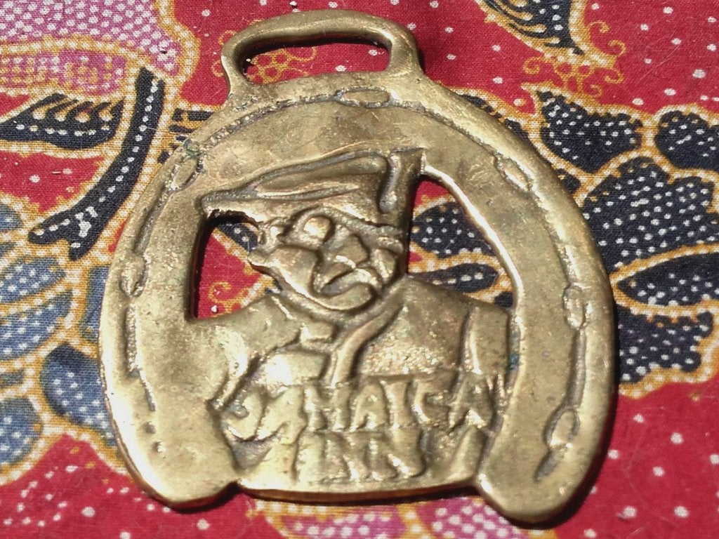 Oud kleppermannetje uit Engeland met een piraat 8 cm., Ophalen of Verzenden, Koper