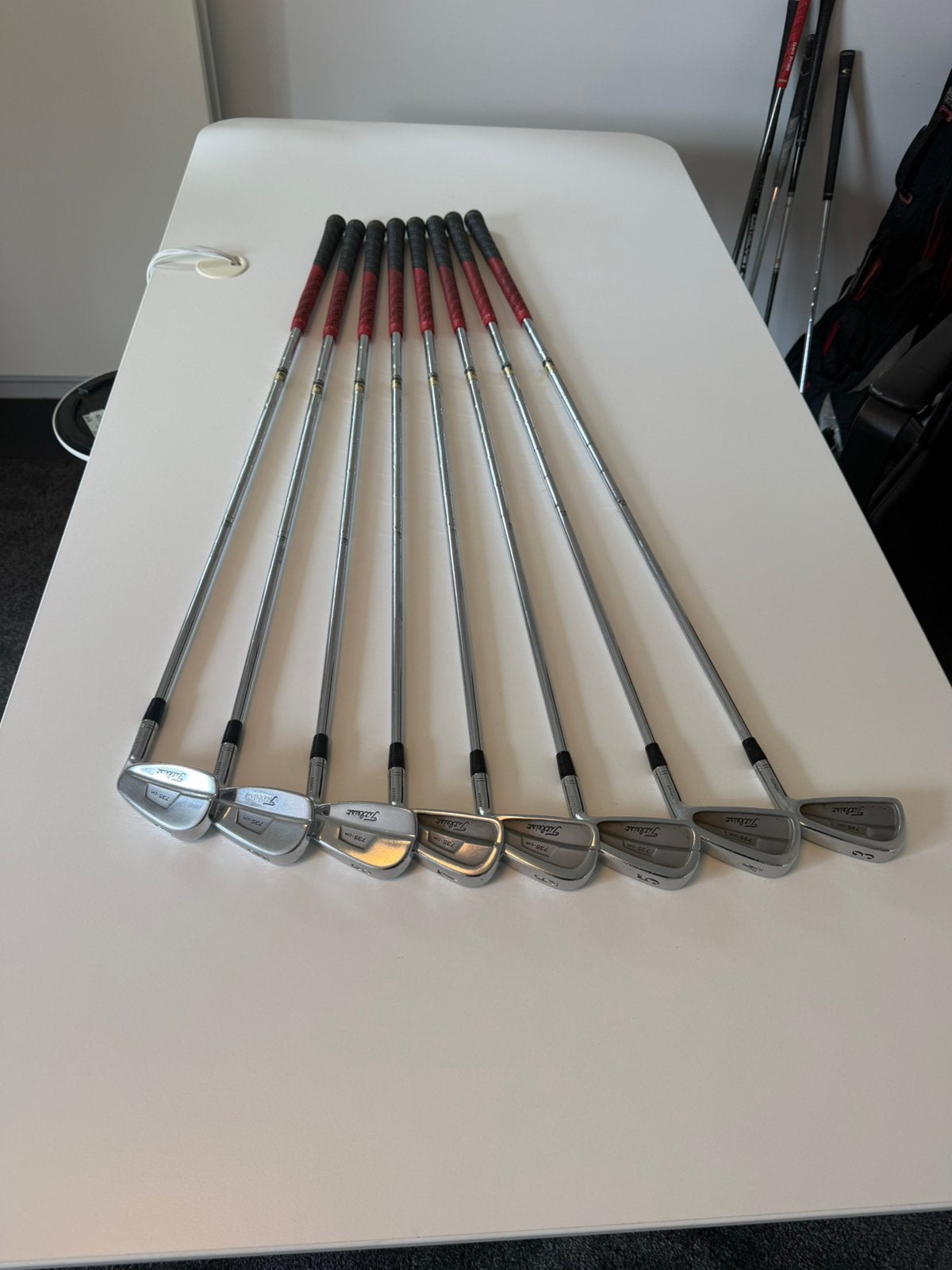 Titleist 735 CM ijzerset PW-3 - s flex staal - Testen ok!, Overige merken, Set, Gebruikt, -