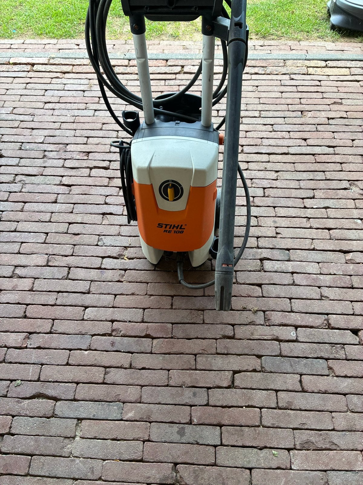 Stihl hogedrukreiniger RE 108 - Werkt perfect!, Tuin en Terras, Hogedrukreinigers, Ophalen, Gebruikt, Elektrisch