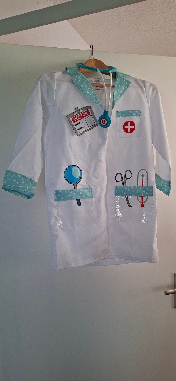 Doktersjas met accessoires - speelset voor kinderen, Ophalen, Zo goed als nieuw, Ontdekken