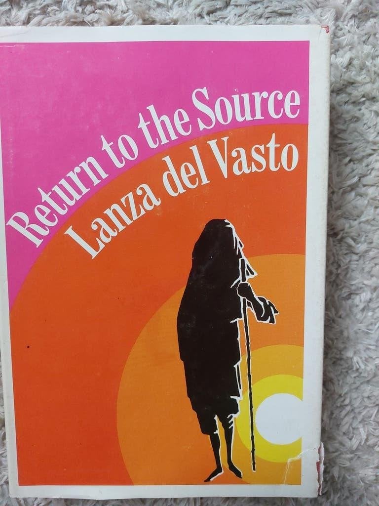 Lanza del Vasto- Return to the Source, Ophalen of Verzenden, Overige typen