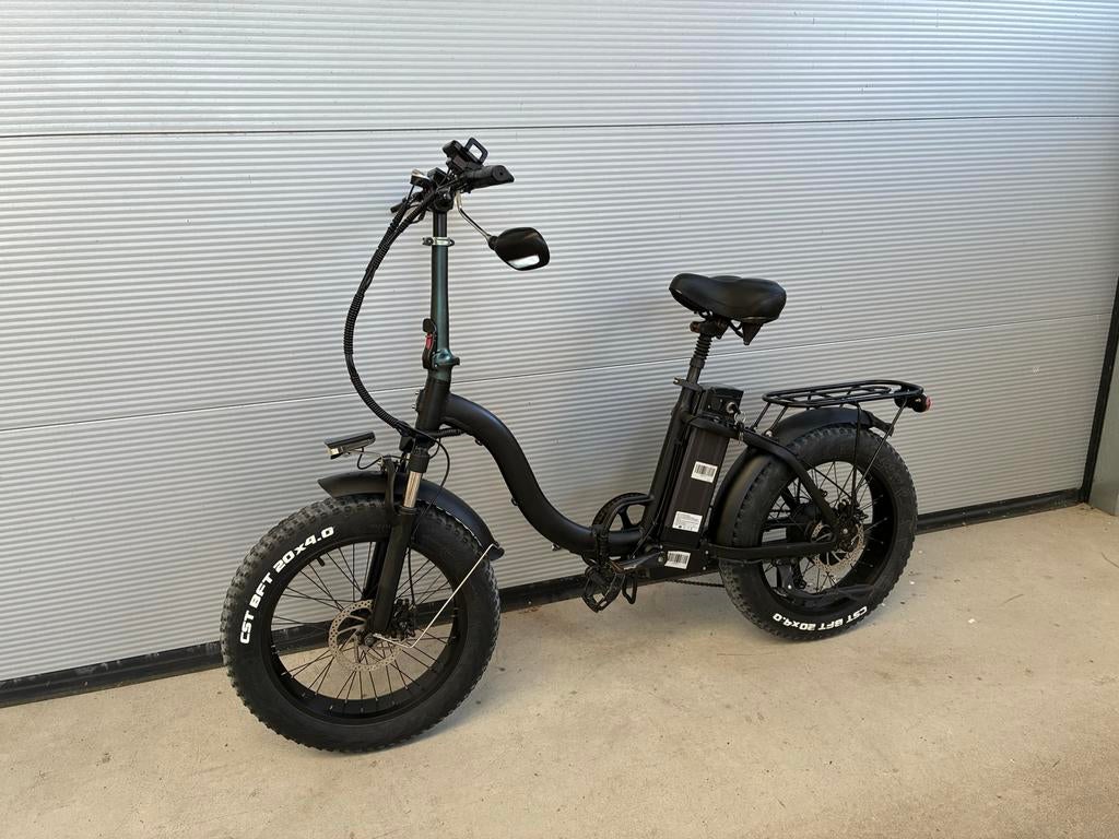Elektrische vouwfiets in nieuwstaat, Fietsen en Brommers, Elektrische fietsen, Zo goed als nieuw, 51 tot 55 cm, 50 km per accu of meer