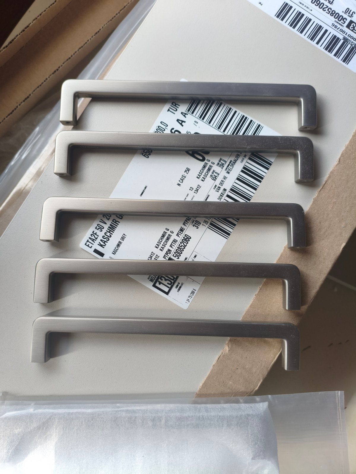 13x Furnipart RVS Keukengrepen 192mm - Nieuw, Ophalen of Verzenden, Metaal, Overige merken, Nieuw
