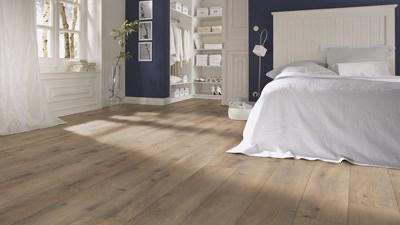 Maison 1540 Provence Eiken Laminaatvloer 40m2, Ophalen, Overige kleuren, Warm uitziende vloer met voelbaar relief, Zo goed als nieuw
