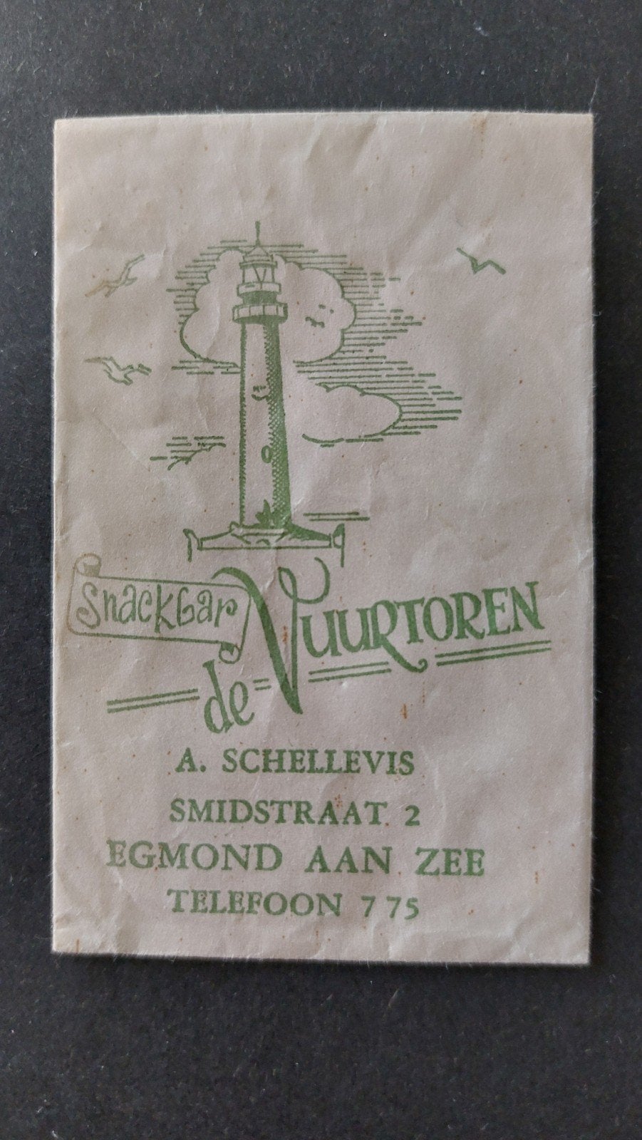 Egmond aan Zee, Snackbar de Vuurtoren, Verzenden, Nederland