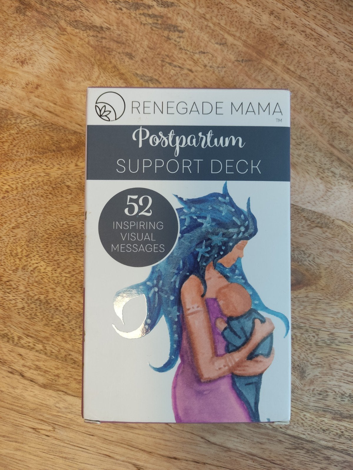 Postpartum Affirmatiekaarten Renegade mama, Boeken, Esoterie en Spiritualiteit, Ophalen of Verzenden, Zo goed als nieuw, Tarot of Kaarten leggen