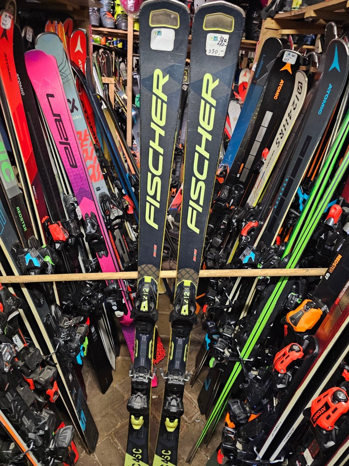 170cm FISCHER RC4 SC 1000€ SLALOM CARVER GEVORDERDEN, 160 tot 180 cm, Fischer, Ophalen of Verzenden, Zo goed als nieuw