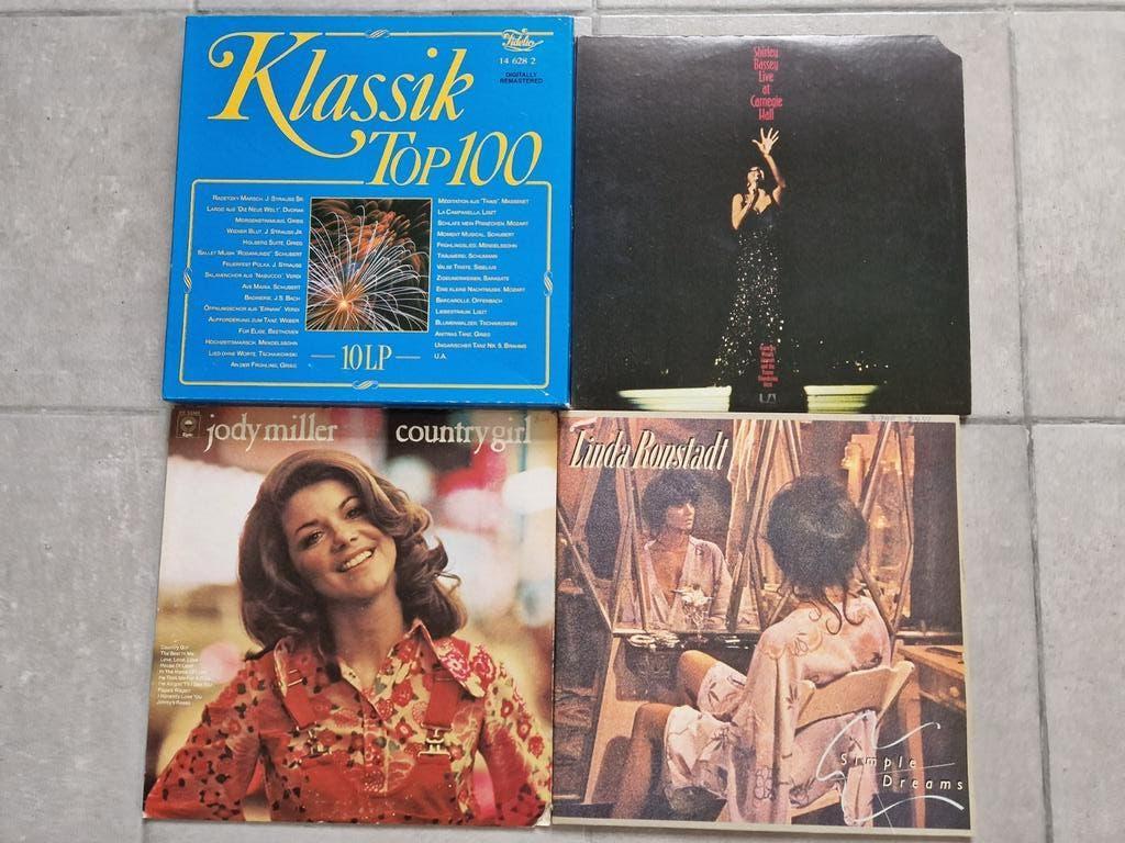Linda Ronstadt , Jody Miller, Shirley Bassey. LP / Vinyl., Ophalen of Verzenden, Zo goed als nieuw, 12 inch