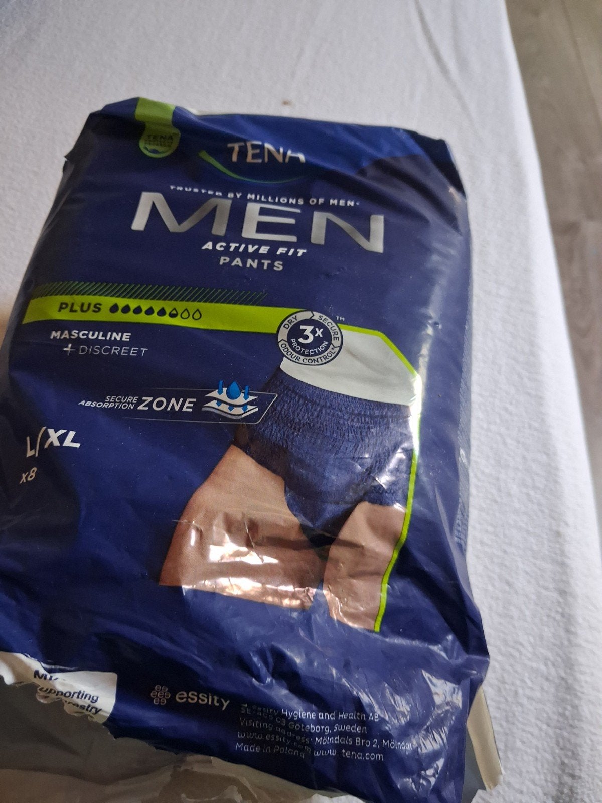 8x tena pants men plus l/xl, Diversen, Ophalen of Verzenden