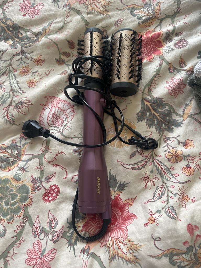BaByliss roterende föhnborstel - Zo goed als nieuw, Sieraden, Tassen en Uiterlijk, Uiterlijk | Haarverzorging, Ophalen, Zo goed als nieuw