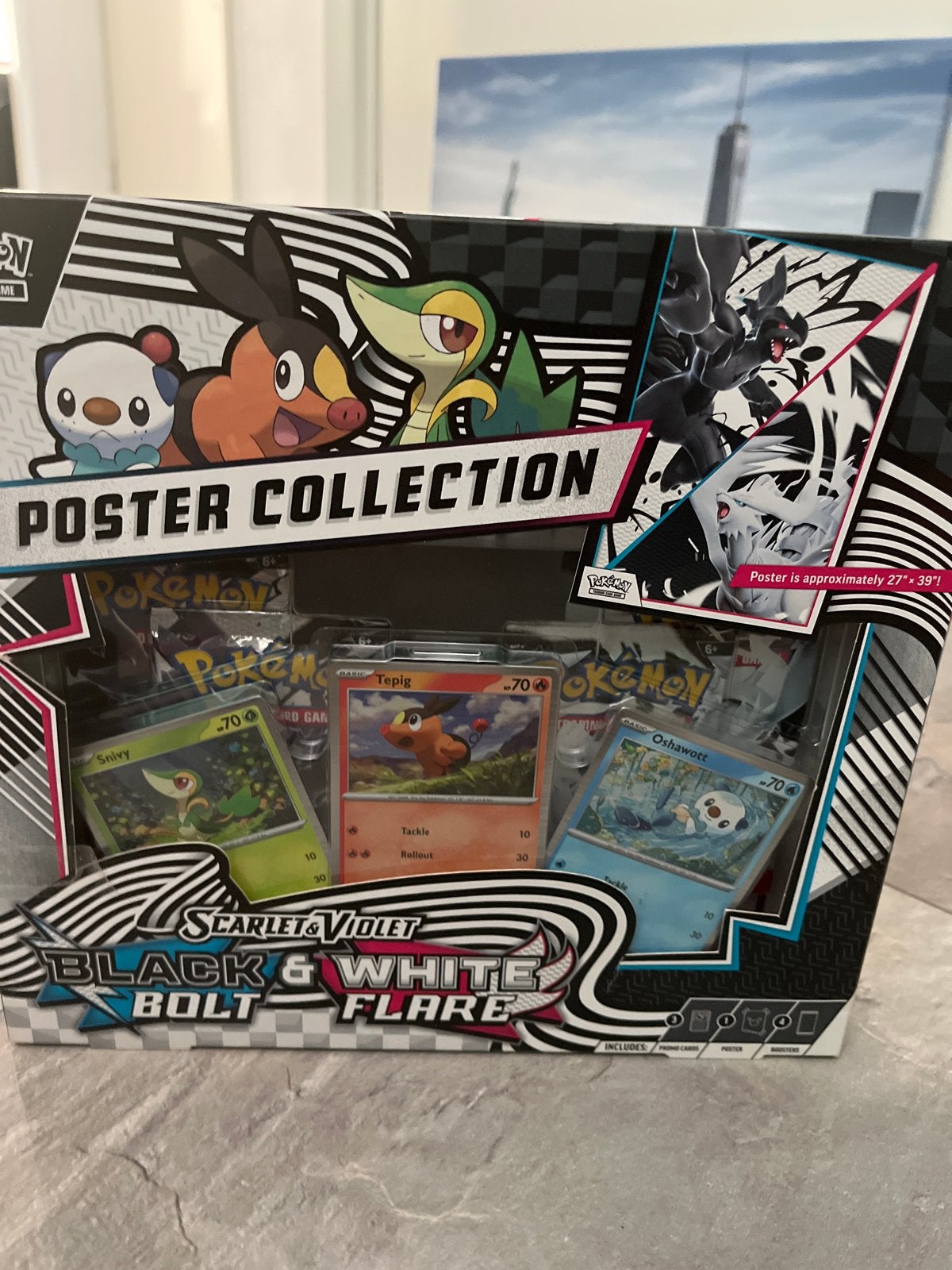 Pokémon Poster Collectie Black & White Bolt Flare, Ophalen of Verzenden, Nieuw, Overige typen