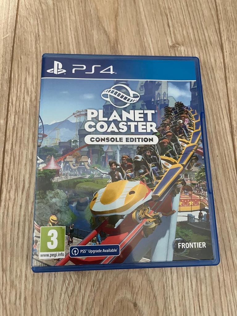 Planet Coaster Console Edition PS4 - Bouw je eigen pretpark, 1 speler, Ophalen of Verzenden, Zo goed als nieuw, Vanaf 3 jaar