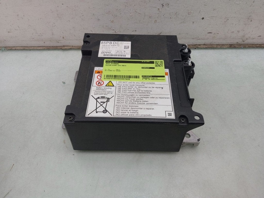Accu Hv Suzuki Swift (ZC/ZD) (2017-04/..) 9651068P10, Info@denso.nl, Hogeweyselaan 165, Weesp 1382 JL, , Nederland, Suzuki, DENSO EUROPE B.V.